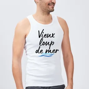 Débardeur Homme Vieux loup de mer