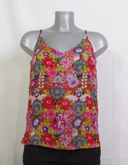 Débardeur à motifs floraux colorés - DDP - XS