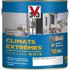 Peinture Climats Extrêmes blanc brillant 2L V33