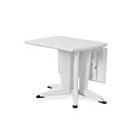 Table Pliante PLIA Avec Pieds Réglables - Blanche