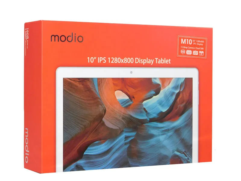 Tablette MODIO M10 Quad Core 10 pouce Flach 16GB/DDR 2GB 15.0mp Rear Camera 