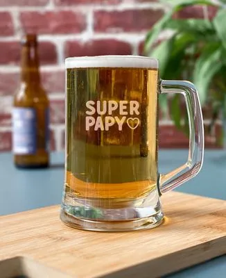 Verre à pastis Super papy (gravé)