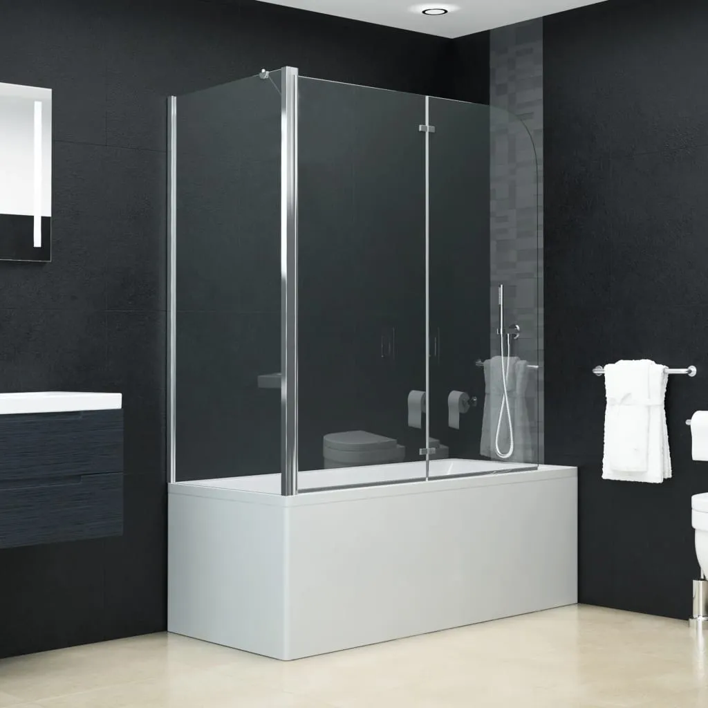 vidaXL Cabine de douche pliante ESG 120x68x130 cm 